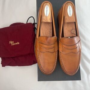 Allen Edmonds "CAVANAUGH"  Loafers 8.5 B Walnut Brown Penny Loafer
